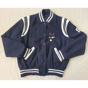 Vintage Abington Heights Cheerleader Varsity Jacket Capt Erin 60s 70s 80s Size L